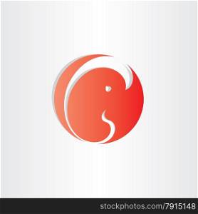 embryo fetus in stomach women icon design element