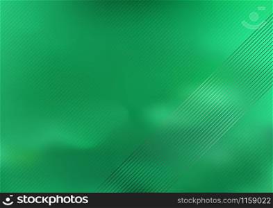 Emerald green blurred gradient style background. Vector illustration