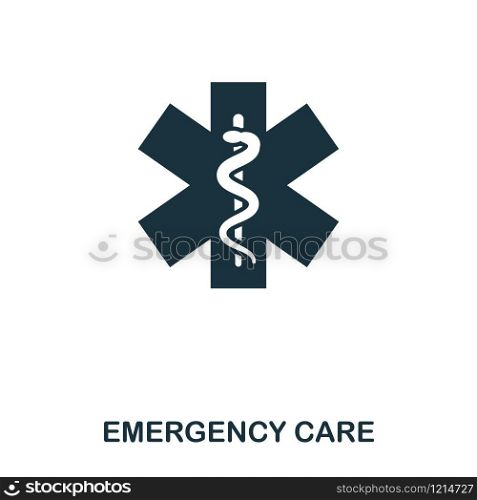 Emergency Care icon. Line style icon design. UI. Illustration of emergency care icon. Pictogram isolated on white. Ready to use in web design, apps, software, print. Emergency Care icon. Line style icon design. UI. Illustration of emergency care icon. Pictogram isolated on white. Ready to use in web design, apps, software, print.