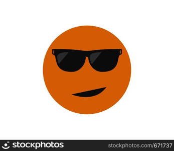 emoji icon vector design template