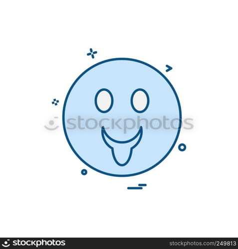 Emoji icons design vector