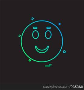 Emoji icons design vector