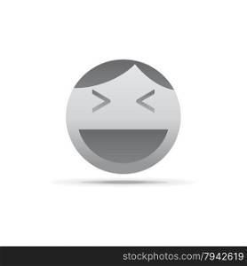 emotion face character icon vector graphic art illustration