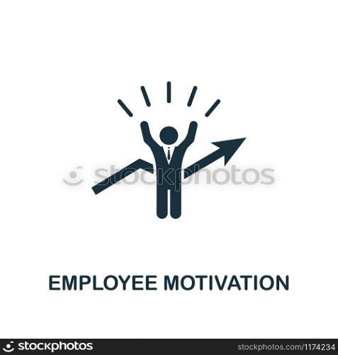 Employee Motivation creative icon. Simple element illustration. Employee Motivation concept symbol design from human resources collection. Can be used for mobile and print. web design, apps, software. Employee Motivation creative icon. Simple element illustration. Employee Motivation concept symbol design from human resources collection. Perfect for web design, apps, software, print.