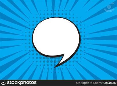 Empty blue cartoon black and white cloud, expression speech boxes. Stock vector. Empty blue cartoon black and white cloud, expression speech boxes.