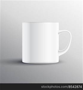 empty cup display mockup design