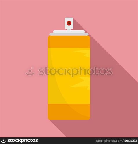 Empty tin can icon. Flat illustration of empty tin can vector icon for web design. Empty tin can icon, flat style