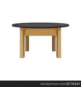 empty wood table cartoon. empty wood table sign. isolated symbol vector illustration. empty wood table cartoon vector illustration