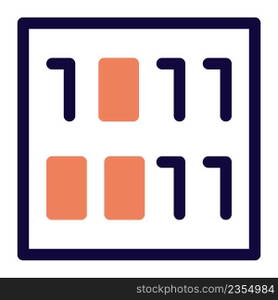 Encrypted data, converts readable text into coded form.