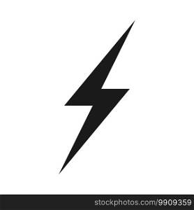 Energy and lightning electricity sign icon . Template for your design. Energy sign icon