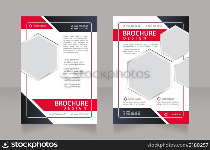 Energy consumption and county economics blank brochure design. Template set with copy space for text. Premade corporate reports collection. Editable 2 papers pages. Calibri, Arial fonts used. Energy consumption and county economics blank brochure design