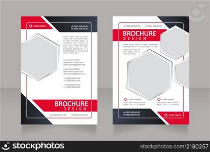 Energy consumption and county economics blank brochure design. Template set with copy space for text. Premade corporate reports collection. Editable 2 papers pages. Calibri, Arial fonts used. Energy consumption and county economics blank brochure design