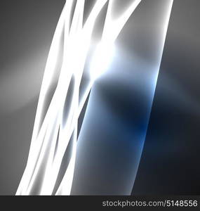 Energy lines, glowing waves in the dark, vector abstract background. Energy lines, glowing waves in the dark, vector abstract background. Vector business or technology presentation design template, brochure or flyer pattern, or geometric web banner