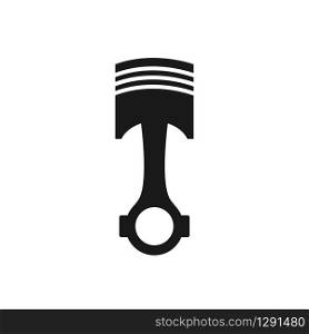 engine piston icon vector logo template