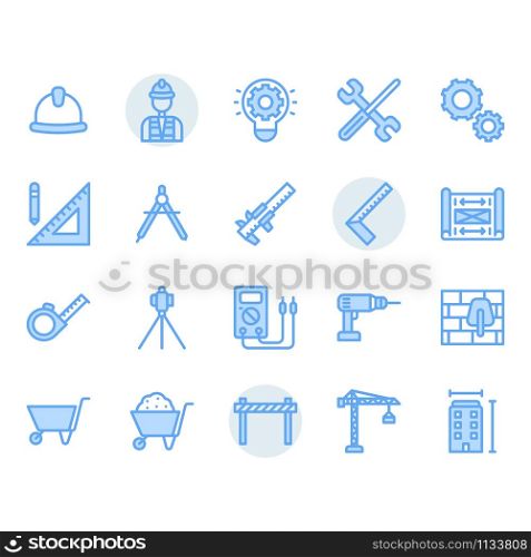 Engineering icon and symbol set