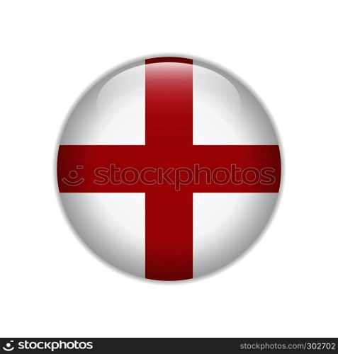 England flag on button