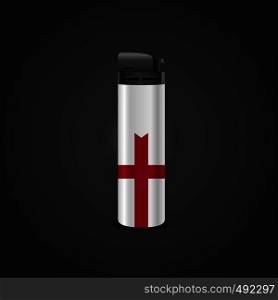 England United Kingdom Cigrette Lighter Vector design. Vector EPS10 Abstract Template background