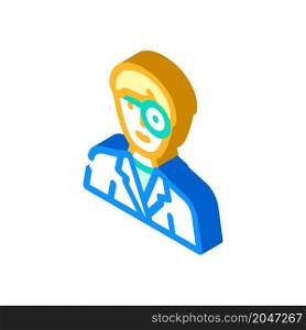 ent doctor isometric icon vector. ent doctor sign. isolated symbol illustration. ent doctor isometric icon vector illustration