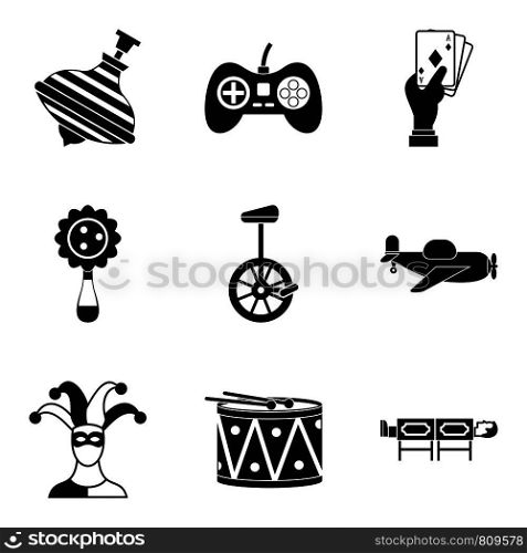 Entertainment industry icons set. Simple set of 9 entertainment industry vector icons for web isolated on white background. Entertainment industry icons set, simple style