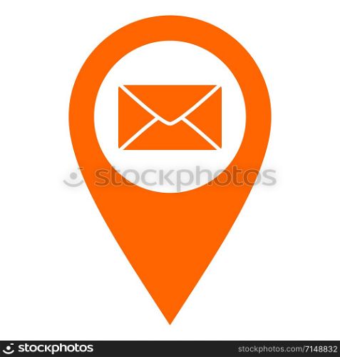 Envelope and location pin