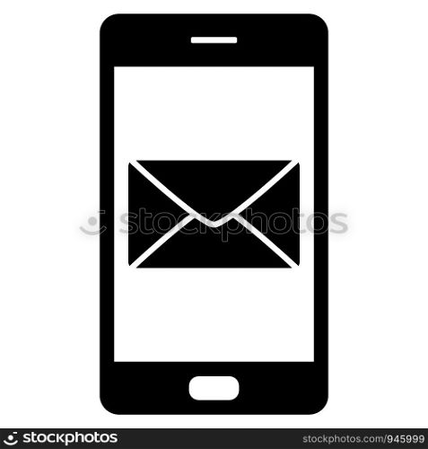 Envelope and smartphone