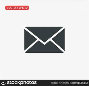 Envelope Icon Flat Vector Illustration