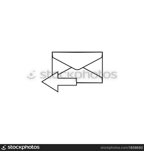 envelope icon stock illustration design