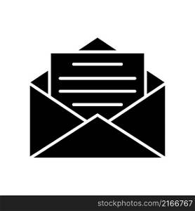 Envelope icon vector sign and symbol on trendy design