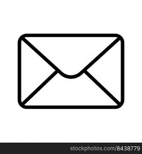 Envelope line icon simple design