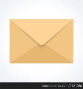 Envelope Mail Icon. EPS 10 vector illustration. Used transparency layers