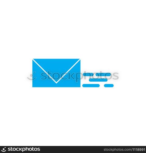 Envelope mail icon vector template