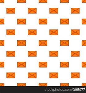Envelope pattern. Cartoon illustration of envelope vector pattern for web. Envelope pattern, cartoon style