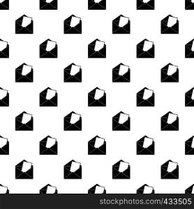 Envelope pattern seamless in simple style vector illustration. Envelope pattern vector