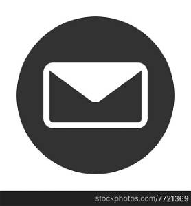 Envelope simple flat icon, mail support symbol. White us concept. Vector illustration EPS10. o2021-06-12Envelope simple flat icon, mail support symbol. White us concept. Vector illustration-01