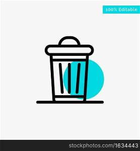 Environment, Plant, Power, Tree turquoise highlight circle point Vector icon