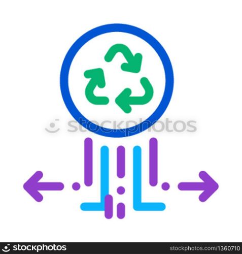 environmental labeling popularity icon vector. environmental labeling popularity sign. color symbol illustration. environmental labeling popularity icon vector outline illustration