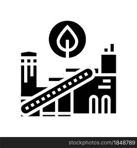environmental technologies glyph icon vector. environmental technologies sign. isolated contour symbol black illustration. environmental technologies glyph icon vector illustration