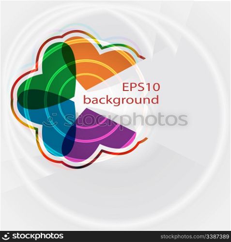 eps 10, vector pattern with hearts, place for your text