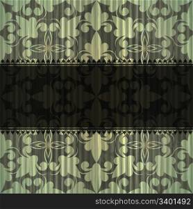 eps 10, vector seamless grungy vintage pattern with place for your text