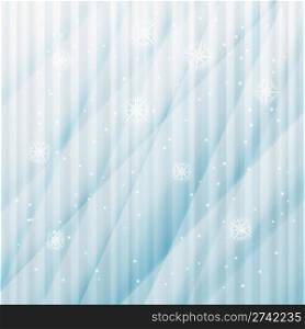 eps 10, vector winter background with snowflakes and stars