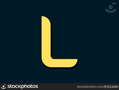 Eps10 alphabet letters initials monogram Vector Image