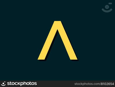 Eps10 initial letter a logo or icon design Vector Image