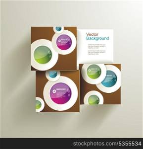 Eps10 Vector Abstract Circles infographics