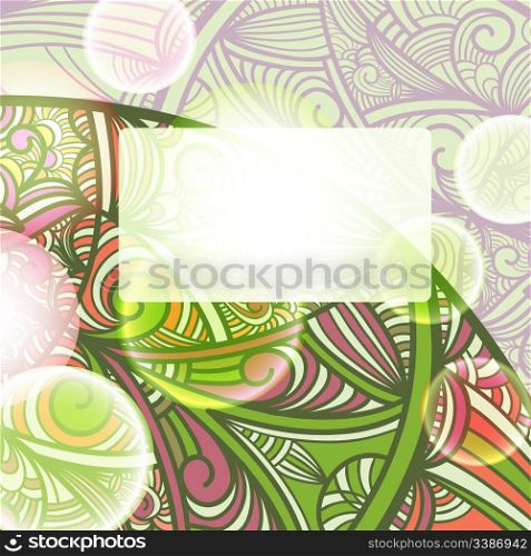 eps10, vector abstract shiny background, place for your text