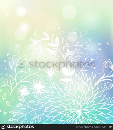 eps10 vector floral background