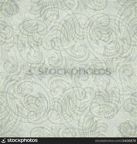 eps10, vector seamless vintage floral pattern