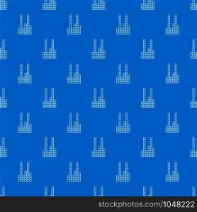 Equalizer pattern vector seamless blue repeat for any use. Equalizer pattern vector seamless blue