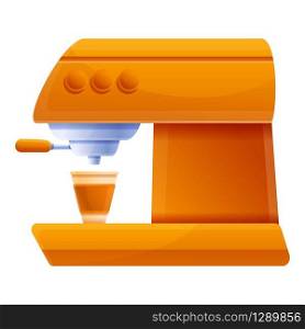 Equipment coffee machine icon. Cartoon of equipment coffee machine vector icon for web design isolated on white background. Equipment coffee machine icon, cartoon style