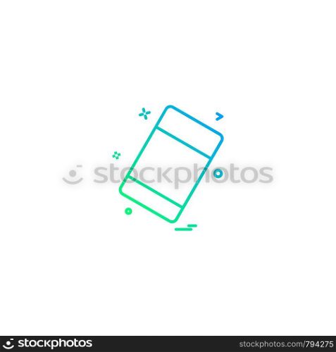 Eraser icon design vector