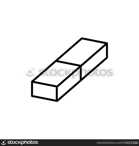 eraser icon trendy design template